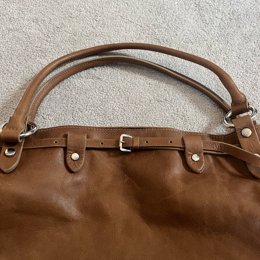 Maurizio Taiuti Brown leather with Studs Women's Bag - Picture 4 of 10